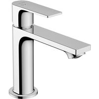 Hansgrohe Rebris E CoolStart 110 Basin Mixer Tap in Chrome Brass