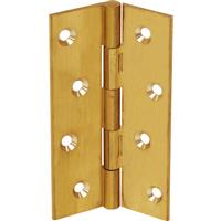 Unbranded Butt Hinge 75mm (2 Pack) in Brass
