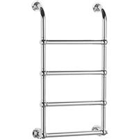 Towelrads Upton Towel Radiator Victorian 900 x 500mm 607Btu in Chrome Steel