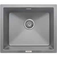 Unbranded Granite Composite Undermount Kitchen Sink Single Bowl in Grey
