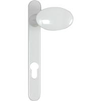 Fab and Fix Fab & Fix Hardex Windsor Multipoint Pad Handle (Pair) in White Aluminium