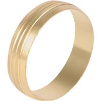 Made4Trade Compression Olives Brass 15mm (20 Pack) in Gold