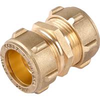 Conex Bnninger Conex 301 Compression Straight Coupler 22mm in Gold