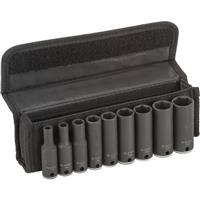 Bosch 3/8" Socket Set 9 Piece 60mm (9 Piece) Steel