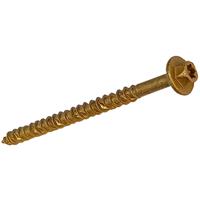 ForgeFast Timber Fixing Screw Tan 7 x 250mm (40 Pack) in Gold