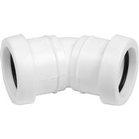 Aquaflow Push Fit Bend 32mm 135deg in White