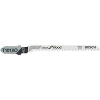 Bosch Bayonet Jigsaw Blade T101AO Wood (5 Pack) Carbon Steel