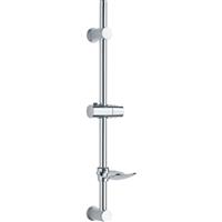 Ebb and Flo Ebb + Flo Adjustable Shower Riser Rail in Chrome Stainless Steel