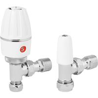 Pegler Yorkshire Pegler Terrier 3 TRV Angled 15mm with Lockshield Brass