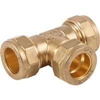 Made4Trade Compression Equal Tee 22mm in Gold