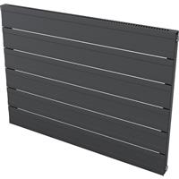 Ximax Preston Aluminium Designer Radiator 603 x 800mm 1532Btu in Anthracite