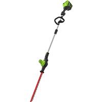 Greenworks 60V DigiPro 51cm (20") Long Reach Cordless Hedge Trimmer Body Only Aluminium