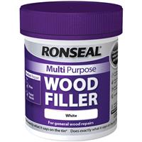 Ronseal Multi Purpose Wood Filler 250g in White