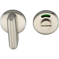 Eclipse Disabled Indicating Thumbturn & Release Satin 52x8mm in Silver Stainless Steel