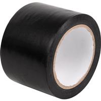 Damplas Single Sided PVC Tape 33m x 75mm in Black