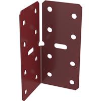 Powapost Dual Coated Multi Purpose Adjustable Connector 40 x 40 x 90mm long Powder Coated Steel