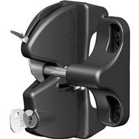 D and D D & D LokkLatch in Black Stainless Steel