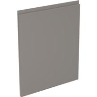Kitchen Kit Flatpack J-Pull Appliance Door Ultra Matt 490x596mm in Dust Grey Mdf
