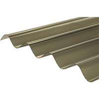 Unbranded PVC Corrugated Sheet Bronze 2m x 950mm 2m x 950mm