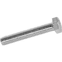 Unbranded High Tensile Set Screw M10 x 70 (10 Pack) in Silver Steel