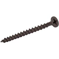 FandF Drywall Phosphate Phillips Screw 4.2 x 75mm (500 Pack) in Black Steel