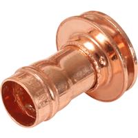 Made4Trade Solder Ring Pipe Cowl 15mm in Copper