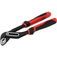 Minotaur Water Pump Pliers 200mm in Black/Red Chrome Vanadium Steel