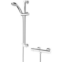 Bristan Frenzy Thermostatic Bar Mixer Shower Valve & Kit in Chrome Brass
