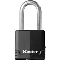 Master Lock EXCELL Weather Tough Laminated Steel Padlock 54 x 10 x 51mm Extra LS in Black