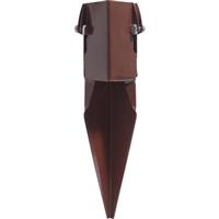 Powapost Drive-in Repair Spike 100 x 100 x 300mm Powder Coated Steel