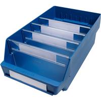 Barton Blue Shelf Bin 400 x 240 x 150mm (10 Pk) Steel
