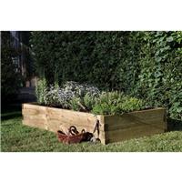 Forest Garden Caledonian Rectangular Raised Bed 28cm (h) x 180cm (w) x 90cm (d)