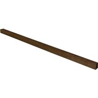 Forest Garden Brown Incised Fence Post 8ft - 240 x 7.5 x 7.5cm (4 Pack)