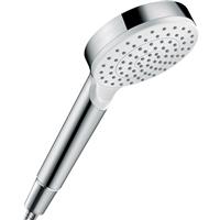 Hansgrohe Crometta 100 EcoSmart Single Spray Shower Handset in Chrome Brass