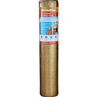 YBS Insulation ThermaWrap Self-Adhesive Shed Insulation 1000mm x 10m in Gold Plastic