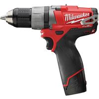 Milwaukee M12CD-202C FUEL Compact Screwdriver 2 x 2.0Ah in Red