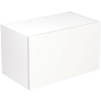 Kitchen Kit Flatpack Value Slab Kitchen Cabinet Wall Bridge Unit Matt 600mm in White MFC