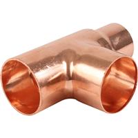 Made4Trade End Feed Reducing Tee 28 x 22 x 28mm (2 Pack) in Copper