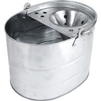Galvanised Metal Mop Bucket 10L