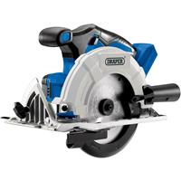 Draper D20 20V Brushless Circular Saw Body Only Aluminium