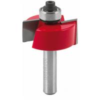 Freud 1/4" Rabbeting Router Bit with Bearing Set 31.8 x 13.1mm Resin
