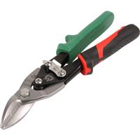 Minotaur Aviation Snips 250mm Right in Red/ Green/Black Rubber/Steel
