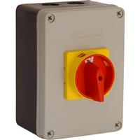 Unbranded Rotary Isolator 4 Pole 63A 30kW 415W Polycarbonate