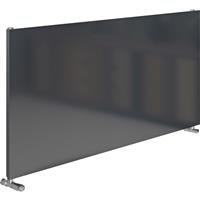 Ximax Oxford Plan Horizontal Designer Radiator 595 x 1500mm 2567Btu in Anthracite Steel