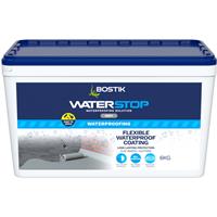 Bostik WATERSTOP Waterproof Coating 6kg in grey Rubber