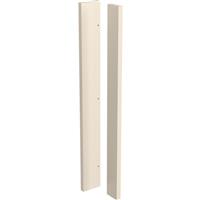 Kitchen Kit Flatpack J-Pull Kitchen Cabinet Corner Post Super Gloss 720mm in Cashmere MFC