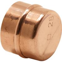 Pegler Yorkshire Solder Ring Stop End 15mm in Copper