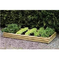 Forest Garden Bed Builder Pack 21cm (h) x 204cm (w) x 104cm (d) Timber