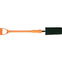 Bulldog Insulated Cable Laying Shovel 1000mm (39") in Orange/Green Steel