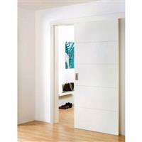 Coburn Flyaside Panther One-Door System 1050 - 1200mm (Set) in Silver/Other Steel